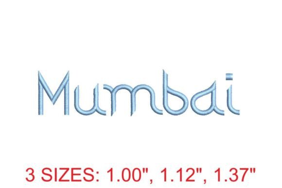Download Mumbai Embroidery Font - Embroidery font Collection