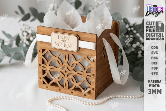 Download Mini Wooden Gift Box Laser Cut | CNC - Premium Resources