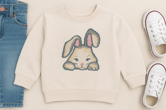 Download Cute Easter Bunny Embroidery Design - Cute Collection
