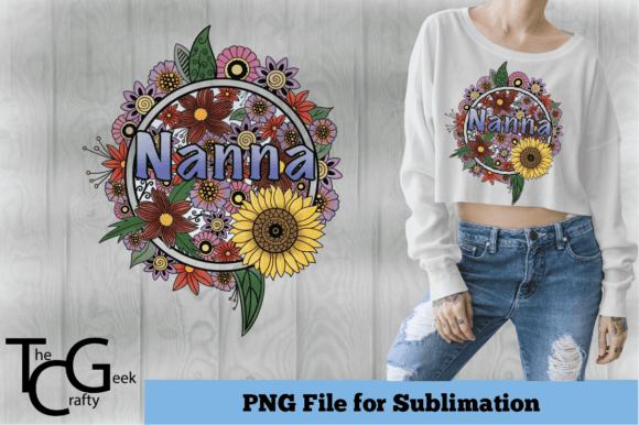 Download Nanna Floral Sublimation Design - Nanna Collection