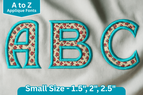 Download Regal Stitch Applique Embroidery Font - Embroidery font Collection